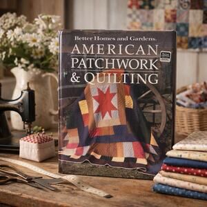 Book “American Patchwork & Quilting" 1985 Hardcover by Better Homes & Gardens